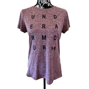 Under Armour Heat Gear T Shirt Loose Fit Athletic Sporty Workout